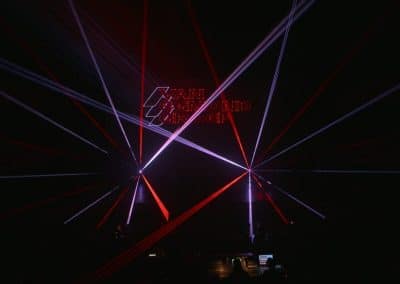 BMCreations - Van Egmond 75 jaar lasershow